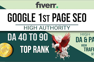 boost korean thai site google first page ranking DR tf homepage SEO backlinks