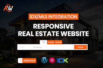 build your real estate website and integrate mls to idx