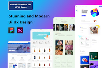 do UI UX design mobile app design dashboard UI design on figma