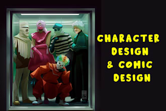 draw and design your comic book character