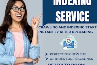 index your backlinks and website links in google