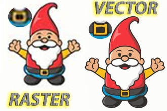 high quality vector tracing restore image high resolution