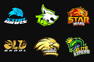 design minimalist esports team logo in 1 day