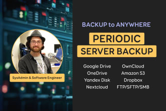 provide server backup to any cloud storage