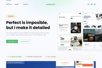 design or redesign and build a custom webflow website