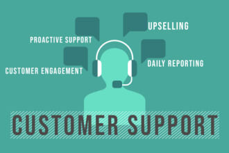 provide customer support, live chat, and fast email services