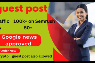 do guest post, blogger outreach, dofollow backlinks on high da blog website