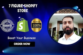 launch top trending 7 figure shopify store