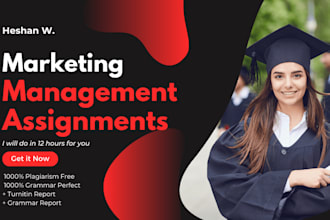 do your marketing assignment in 12 hours