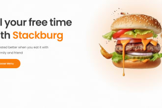 make you a website for food, catering and restaurants using wordpress