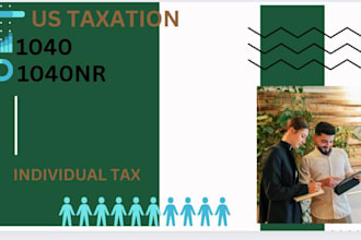 the preparer of individual US tax returns 1040, 1040nr