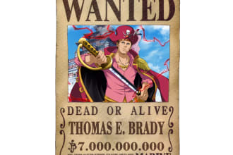 draw you into one piece wanted poster anime manga style