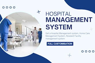 built complete hospital management system software