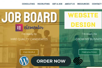 build recruitment website job board website job search platform and job portal