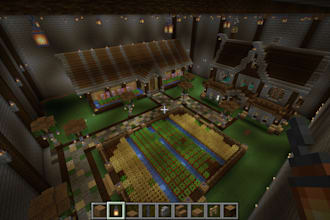 build minecraft builds bases farms villages and city