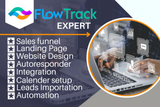 design flowtrack sales funnel, suitedash client portal, integration