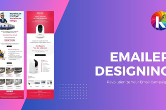 create a professional and appealing emailer