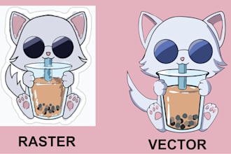 do incredible vector tracing,logo tracing in adobe illustrator