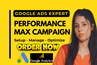 setup google performance max campaign for shopify store to maximize conversions