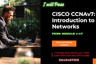 pass the cisco ccnav7 introduction to networks course with good grades