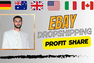 do ebay dropshipping on profit share