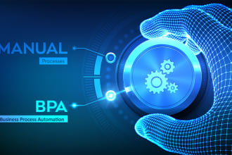 automate you manual work, create utility , service to speed up your work