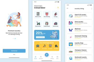 develop multivendor laundry app, dry cleaning app, home service app