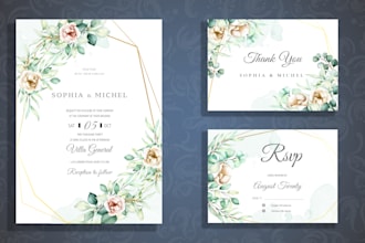design engagement, wedding invitation card