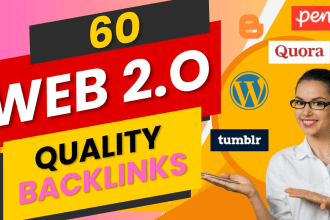 build authority web 2 0 backlinks  manually