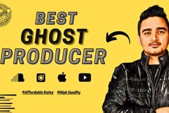 be your professional music producer for custom beats