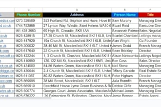 do b2b linkedin lead generation, business leads, contact list building