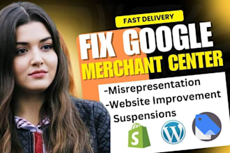 fix google merchant center suspension gmc misrepresentation and shopping ads