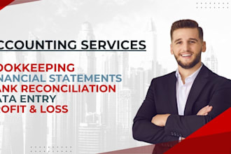 do help in accounting, bookkeeping and bank reconciliation