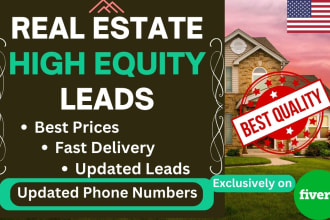 provide motivated high equity real estate leads