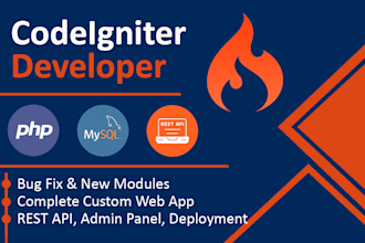 build and fix your codeigniter web app with bug free delivery