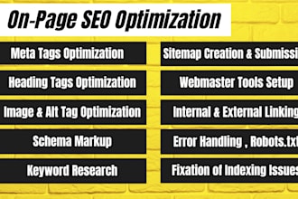 do onpage seo optimization for higher website ranking