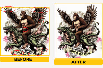 fix edit, enhance, upscale your ai digital artwork