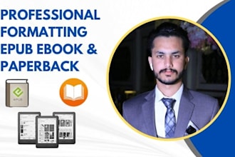 do book formatting kindle ebook paperback formatting KDP layout design