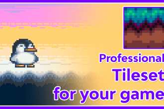 make a pixel art tileset for your game