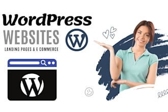 design responsive wordpress website, wordpress ecommerce site