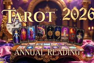 an annual tarot reading for 2026