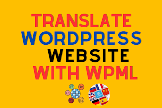 translate wordpress website with wpml