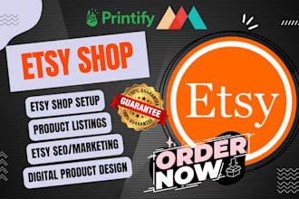 design etsy digital product etsy shop seo listings etsy shop setup shop listings