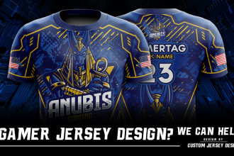 do personalized esports jersey design for gaming teams