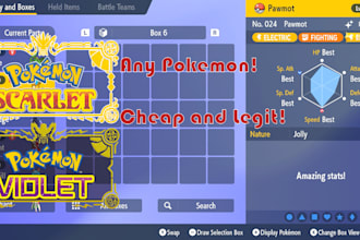 trade you any pokemon you want in scarlet and violet