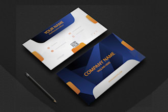design unique and professional business card, corporate identity