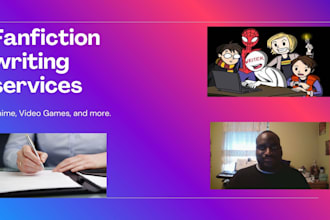 write a fanfiction story for anime, TV, and more