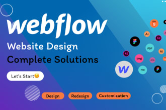 be a professional webflow developer for stunning websites