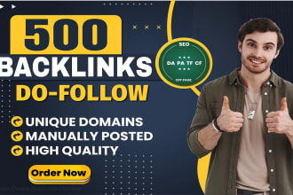 do exclusive 500 unique domains blog commenting backlinks link building