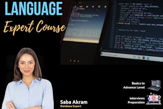 teach sql database management with hands on practical training